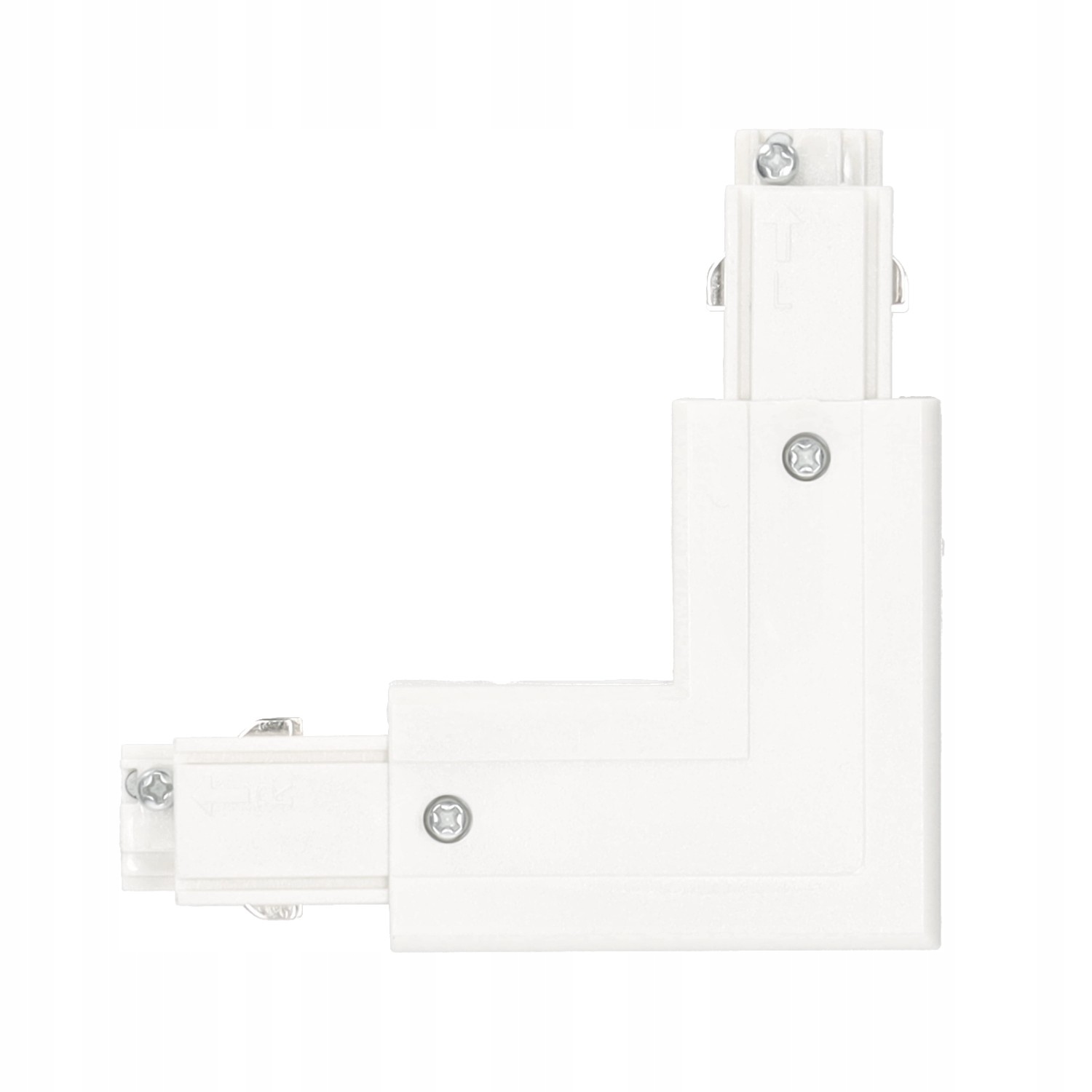 Oświetlenie szynowe 3 fazowe 2x2m+2x1m, 4x łącznik L, 10x Oprawa Biały Stan opakowania oryginalne