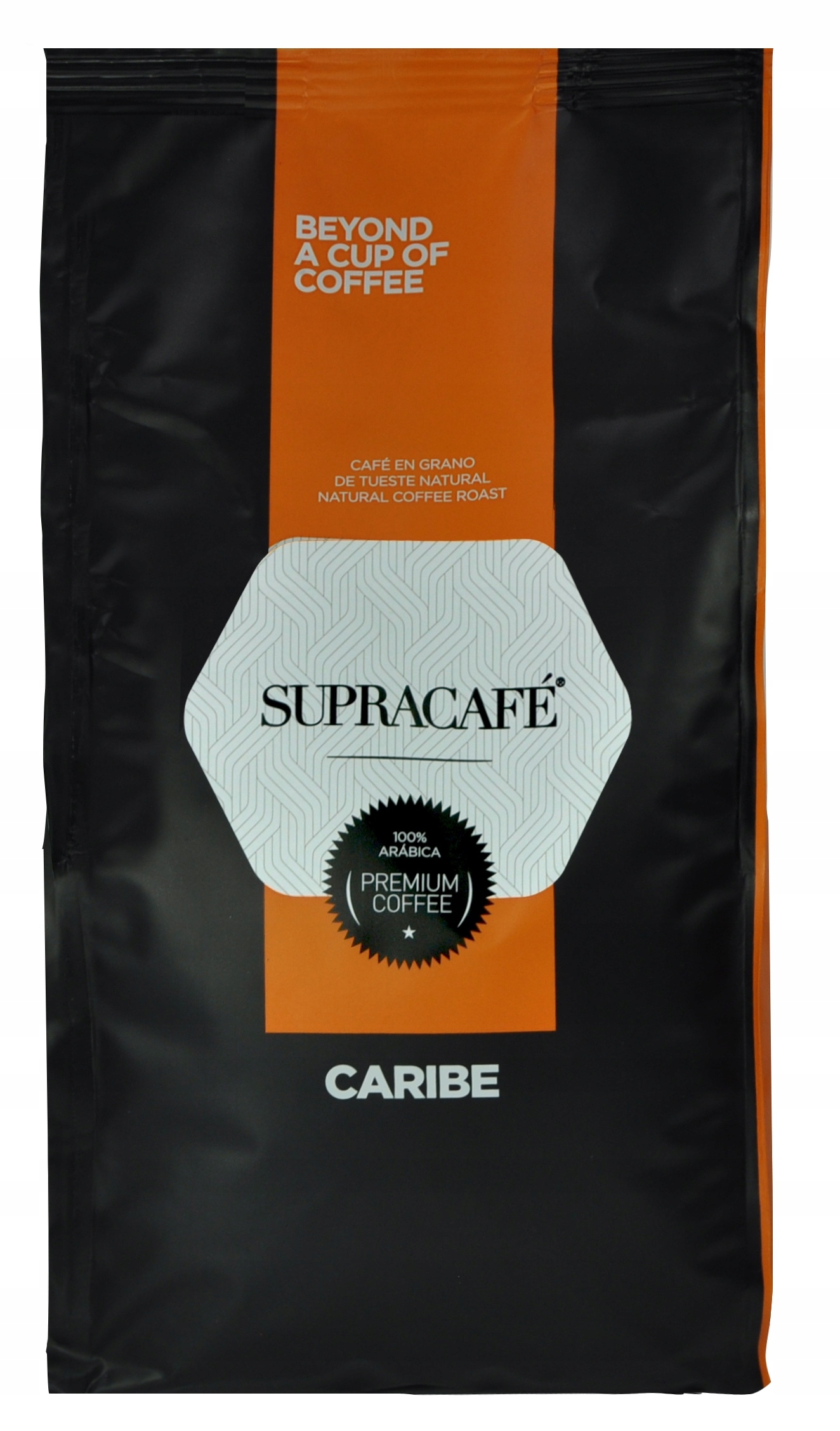 Levně Káva zrnková Supracafe Caribe 1 kg 100% Arabica Espresso čerstvě pražená