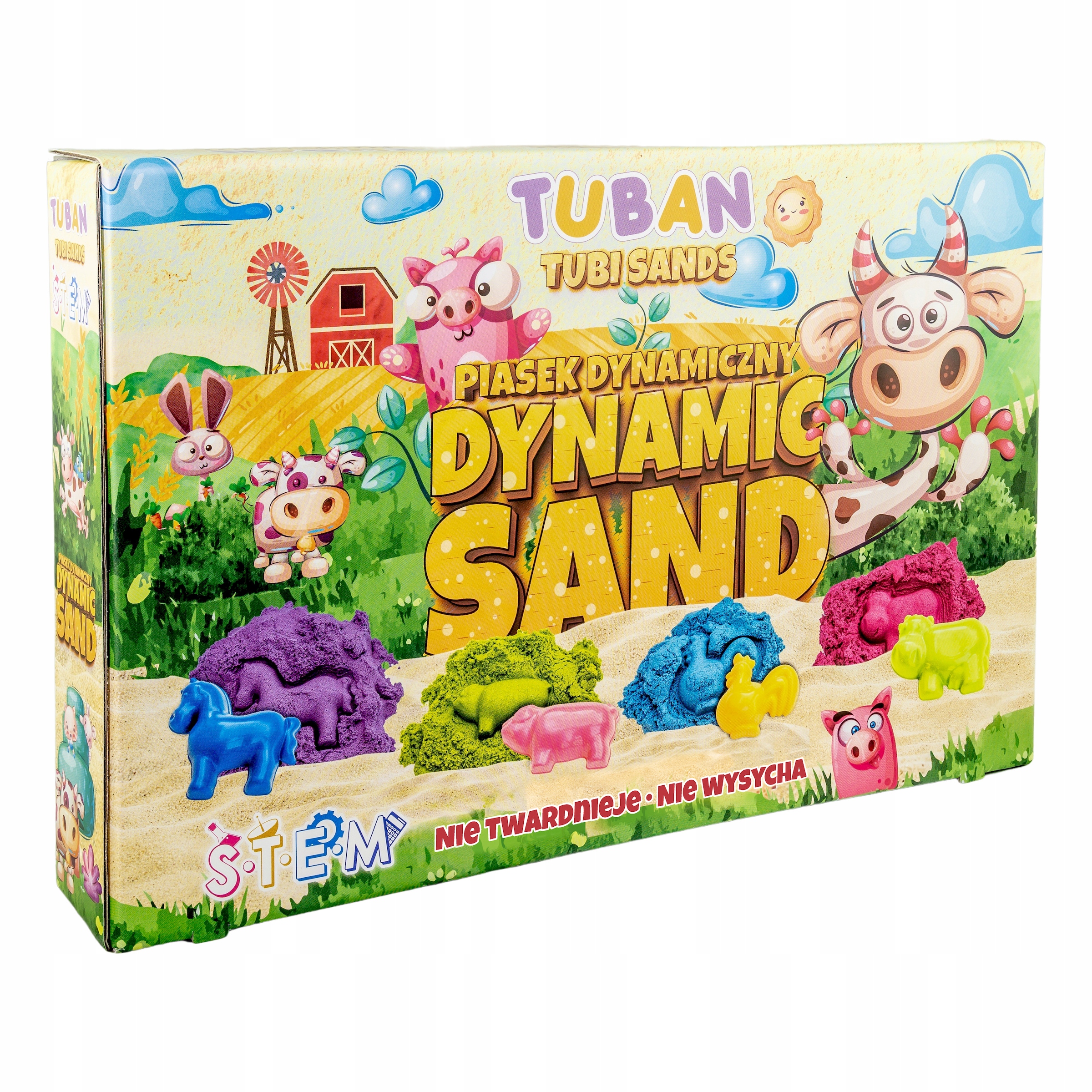 

Piasek Dynamiczny Kinetyczny Tuban Farm Zwierzątka