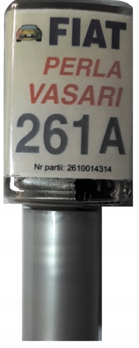 Zaprawka lakier do rys 10ml FIAT 261A PERLOWY VASARI