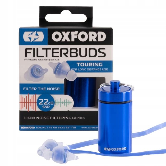 Zatyczki do uszu Oxford FilterBuds Race 28 SNR OX955