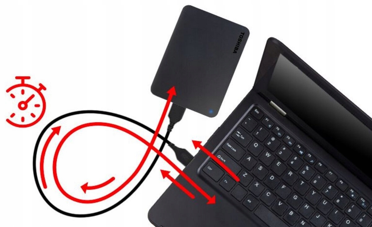 Dysk TOSHIBA Canvio Basics 1TB HDD Model HDTB510EK3AA