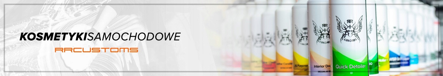 RRCUSTOMS SHAMPOO szampon do mycia auta RRC 500ml Producent Inny