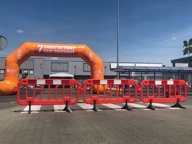 Barierka Drogowa U-20a NEOS 2m x 1m HDPE Promocja Lato 2024! EAN (GTIN) 5906670751035