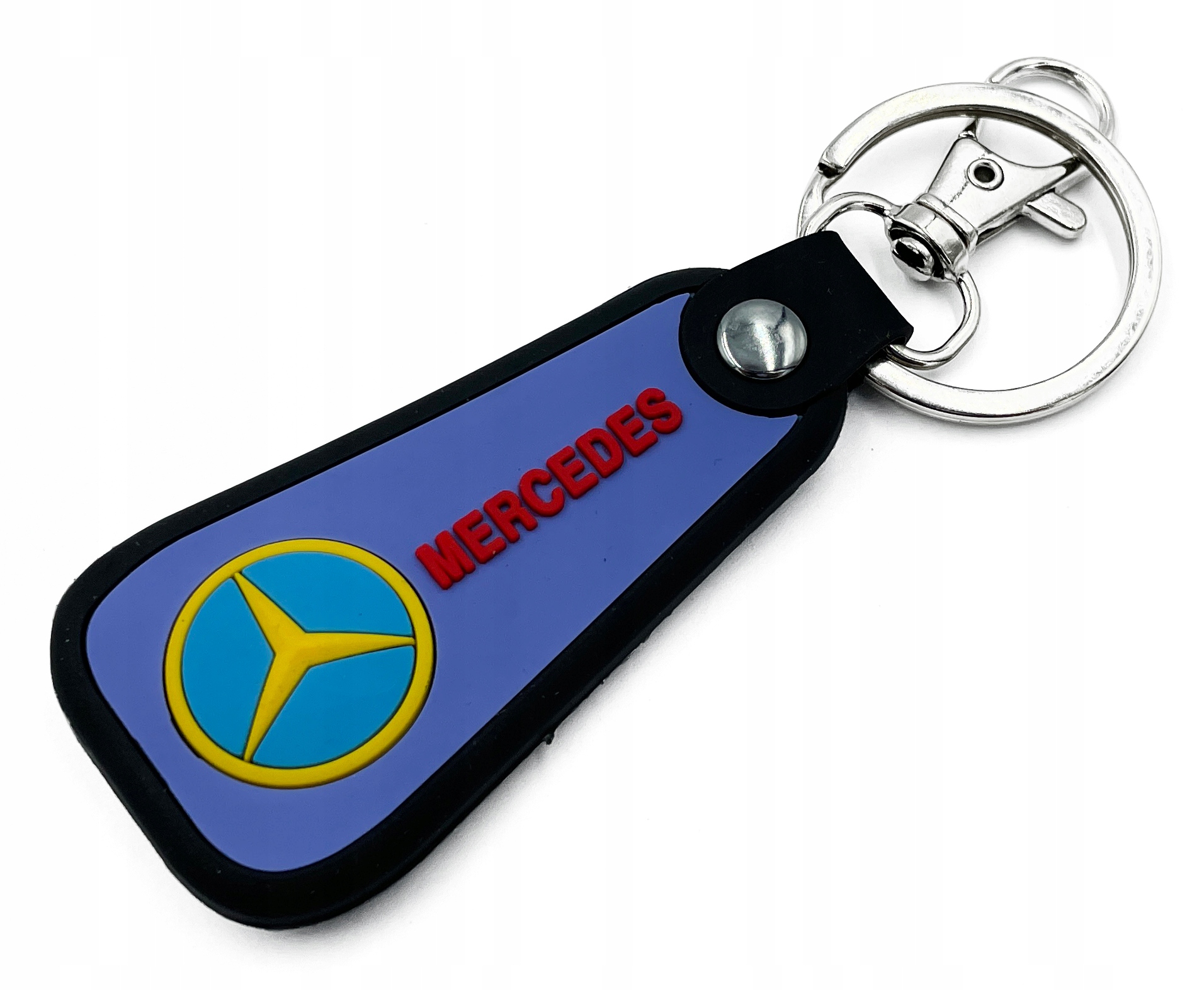 

Brelok breloczek silikonowy kluczy logo Mercedes