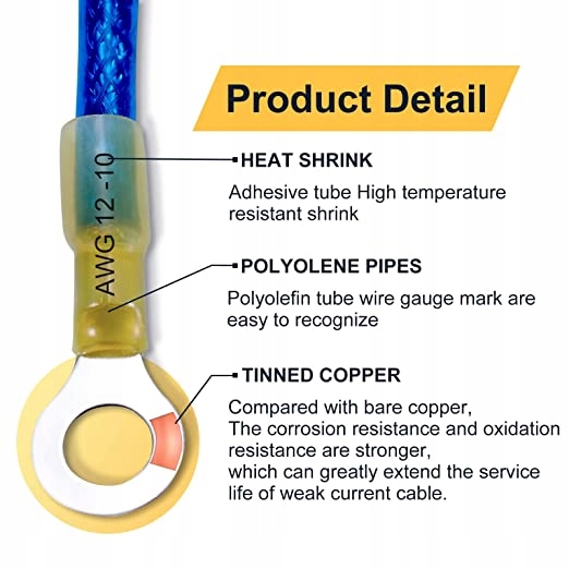 ZŁĄCZA TERMOKURCZLIWE ZESTAW 620 SZTUK WODOODPORNE Marka inna