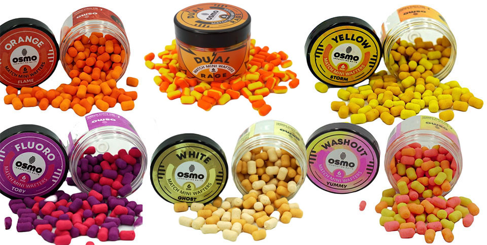 6 szt Osmo Match Wafters Dual Rage Ghost Toby Storm FlameYummy 6mm 50ml