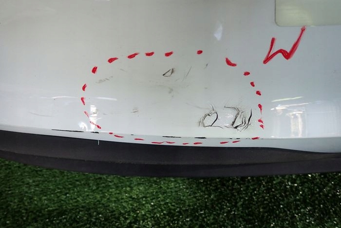 AUDI A4 B9 KOMBI LIFT 19- bumper rear rear part