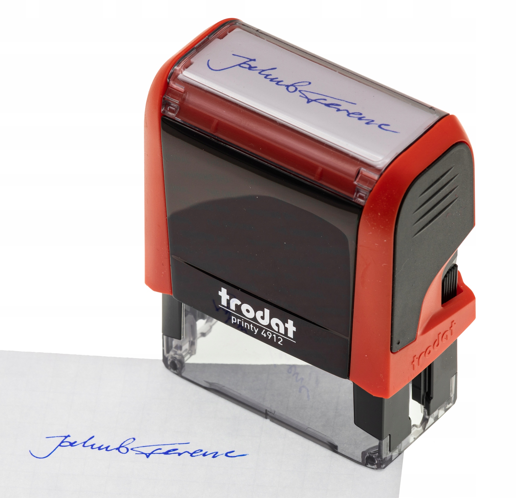 

Pieczątka z podpisem faksymile jakość Pro