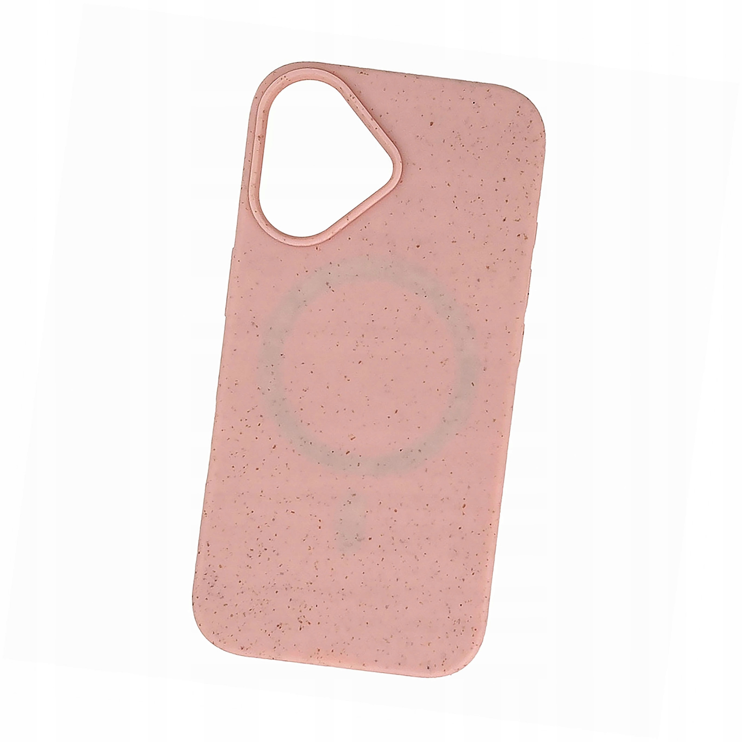 Plecki Etui Multiple Color Wheat Bran Case MagSafe do iPhone 16 różowe