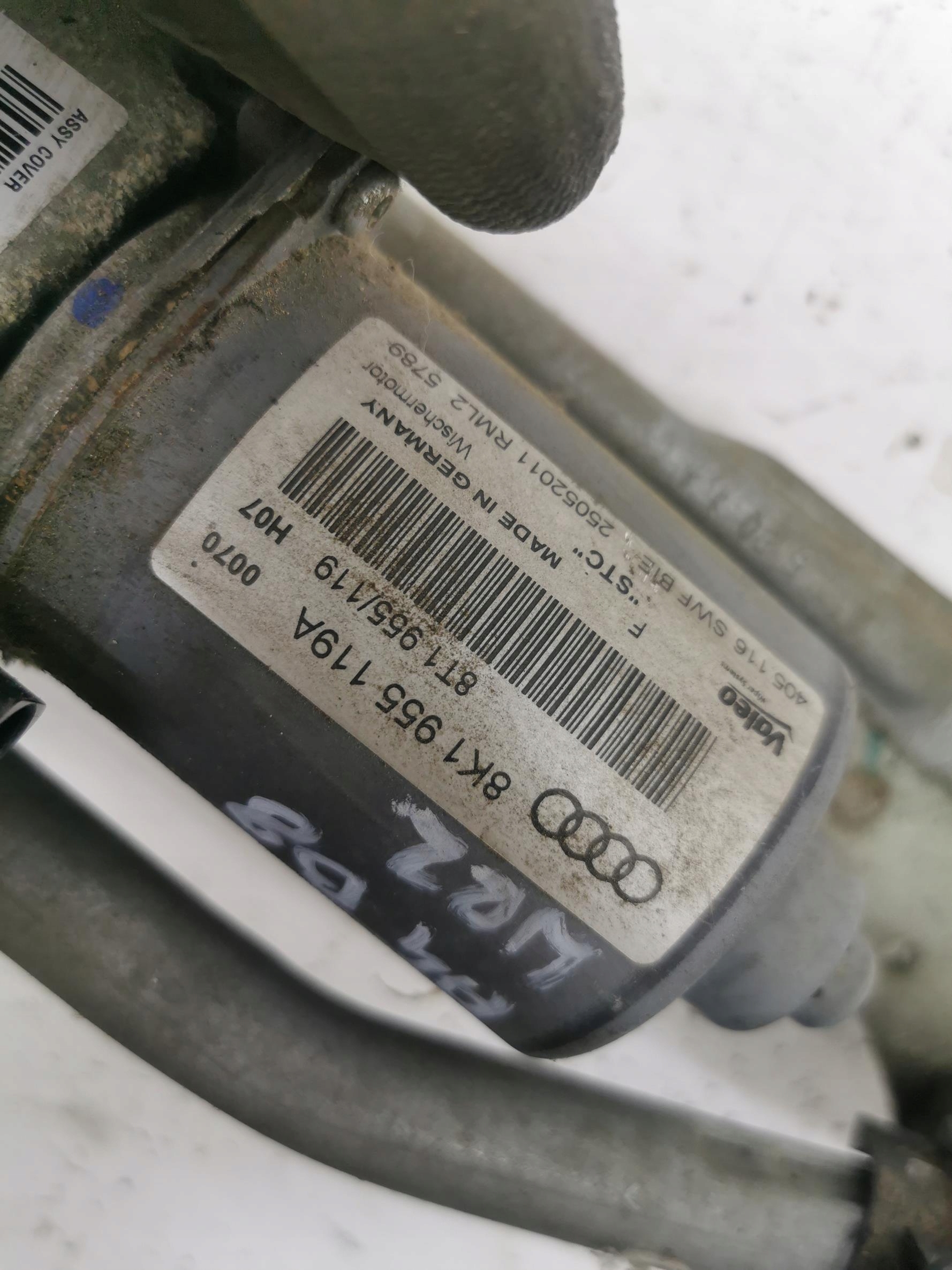 wiper mechanism front AUDI A4 B8 8k1955119A