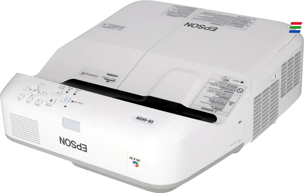 Projektor ultra-krótkoogniskowy 3LCD WXGA Epson EB-685W z uchwytem ściennym Model EB-685W