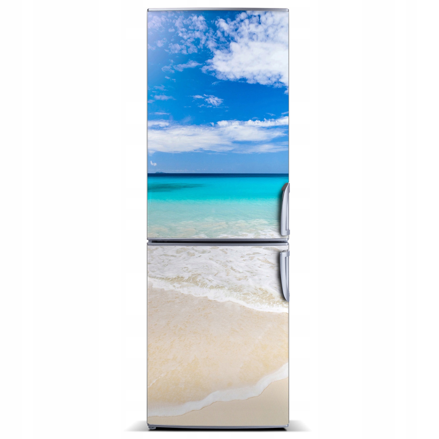

Magnes Tapeta na lodówkę Tropikalna plaża 60x180