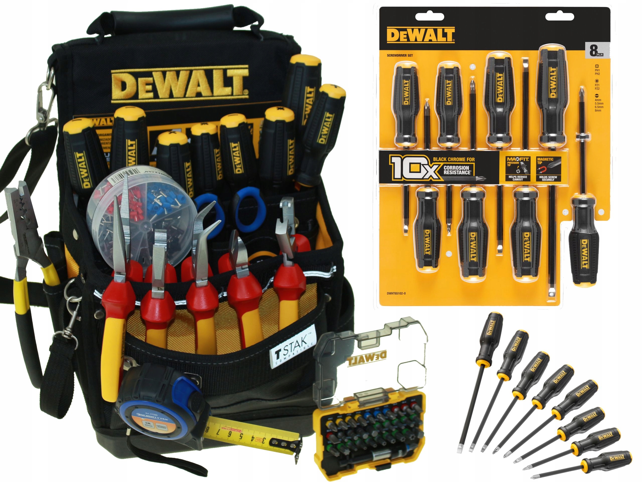 Sada náradia Dewalt, Energotytan, Wiha Profesionálna TX33 70 dielna