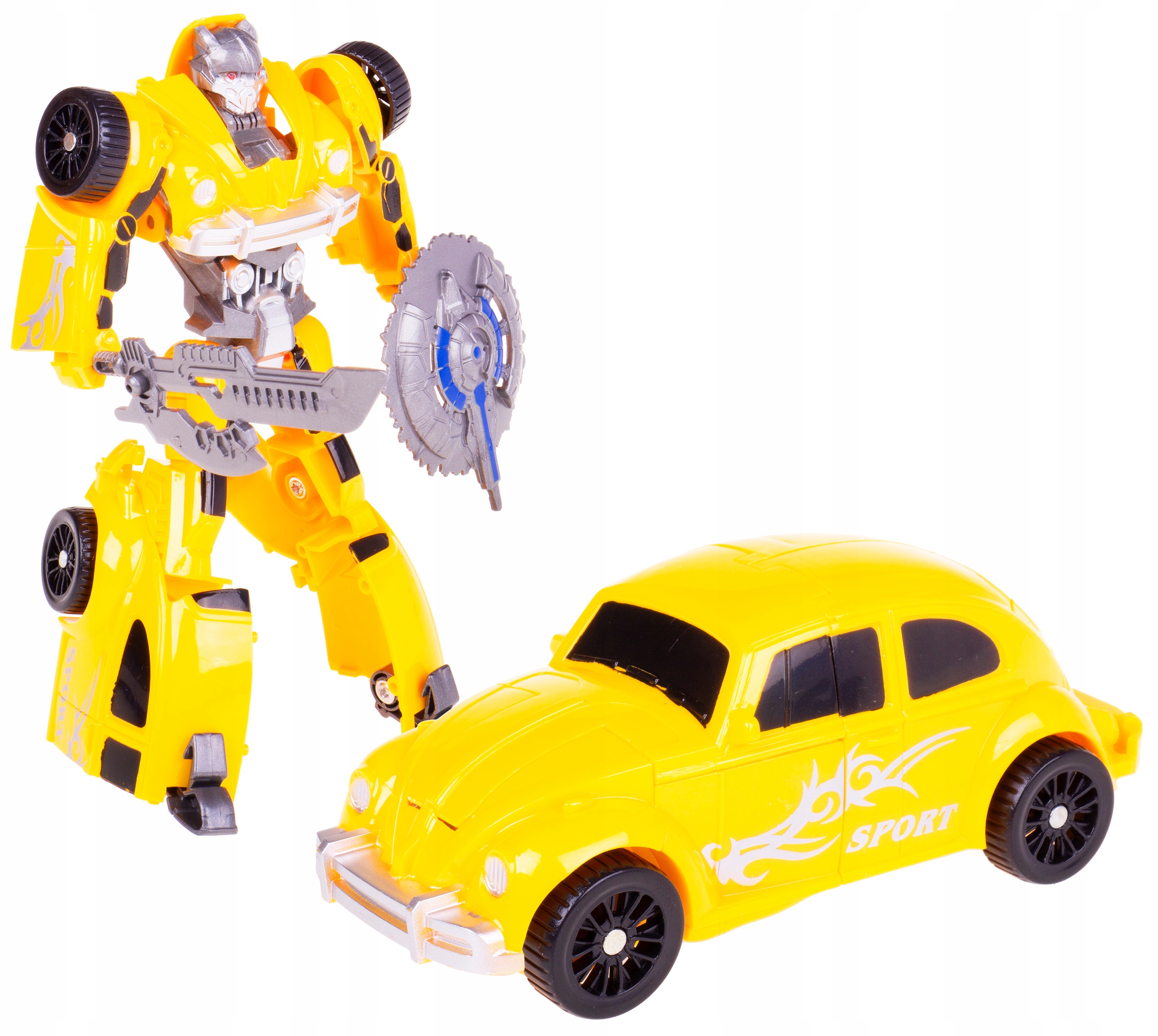

Robot Wojownik Bumblebee 2W1 Garbus Autobot 2