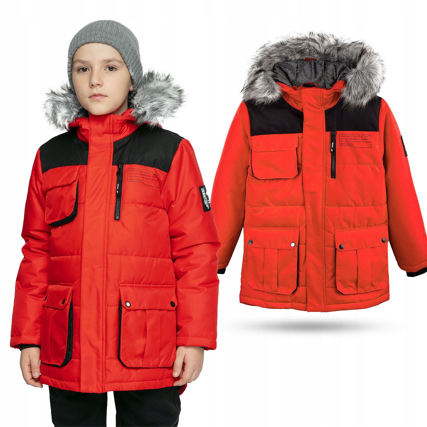 

Kurtka Chłopięca 4F Parka Zimowa HJZ21-JKUM001