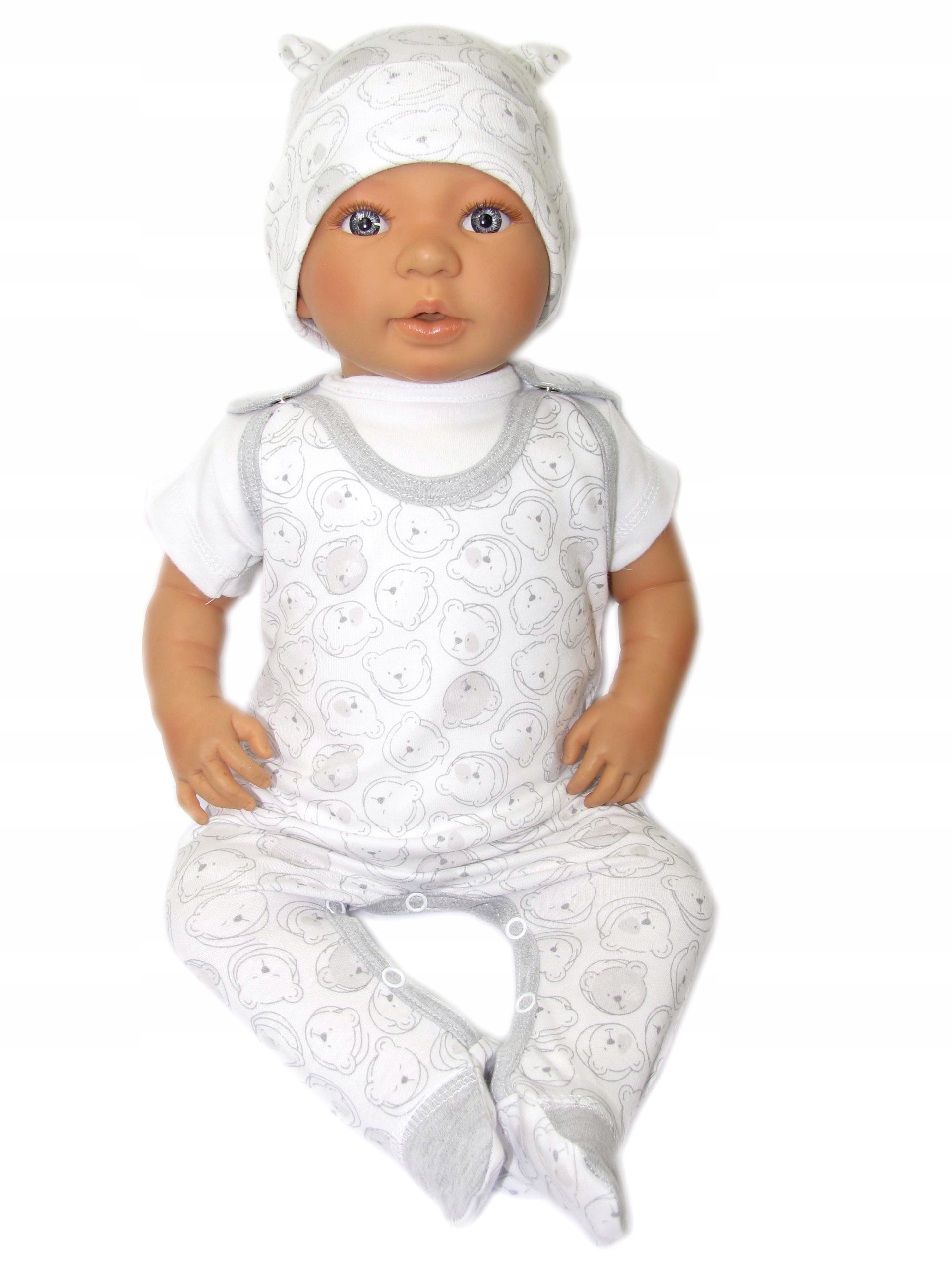 ŚPIOCHY NIEMOWLĘCE ŚPIOSZKI BAWEŁNIANE r.68 /5/ Marka kaia-baby