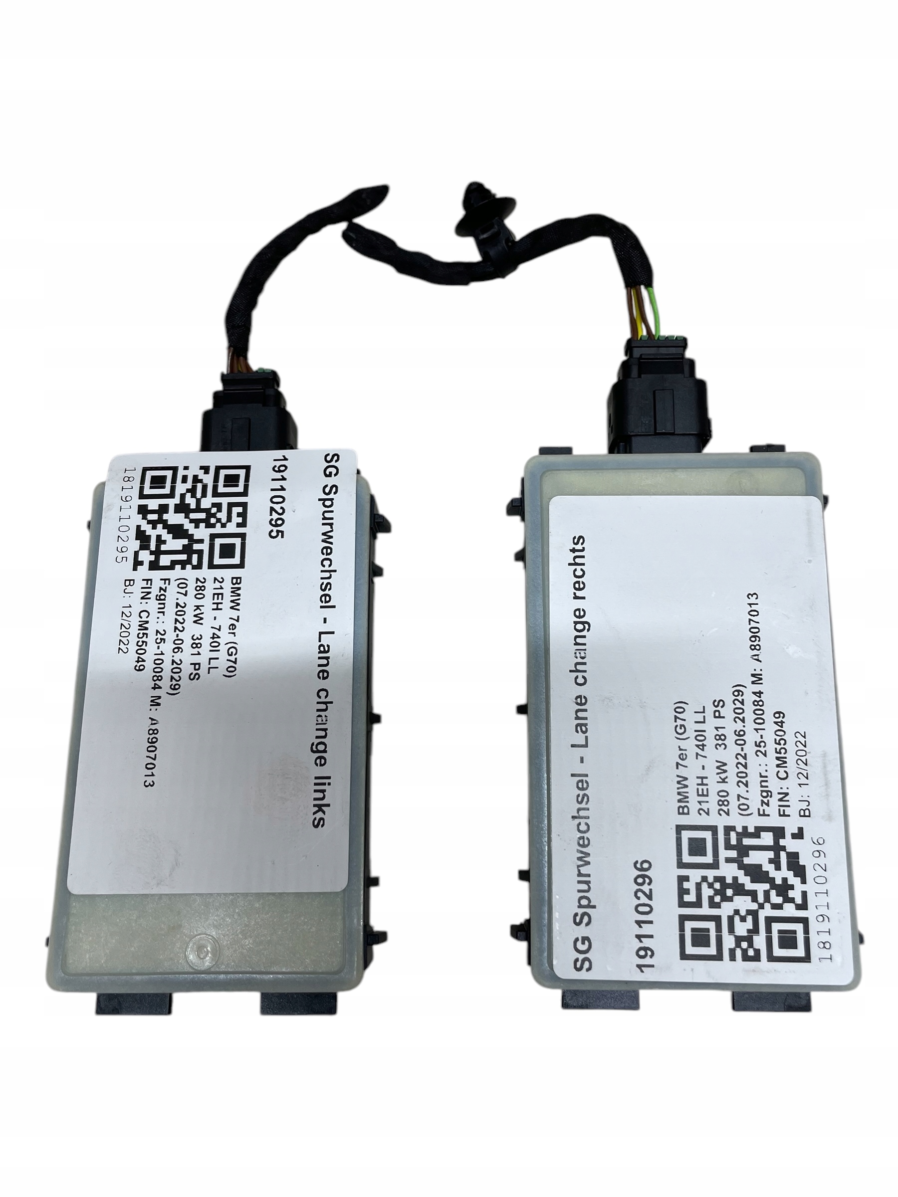 RADAR module ASYSTENT changes supports RUCHU BMW i7 7 G70