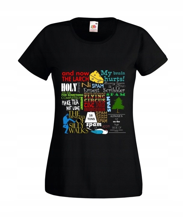 

Koszulka Damska Monty Python Papuga Wzory