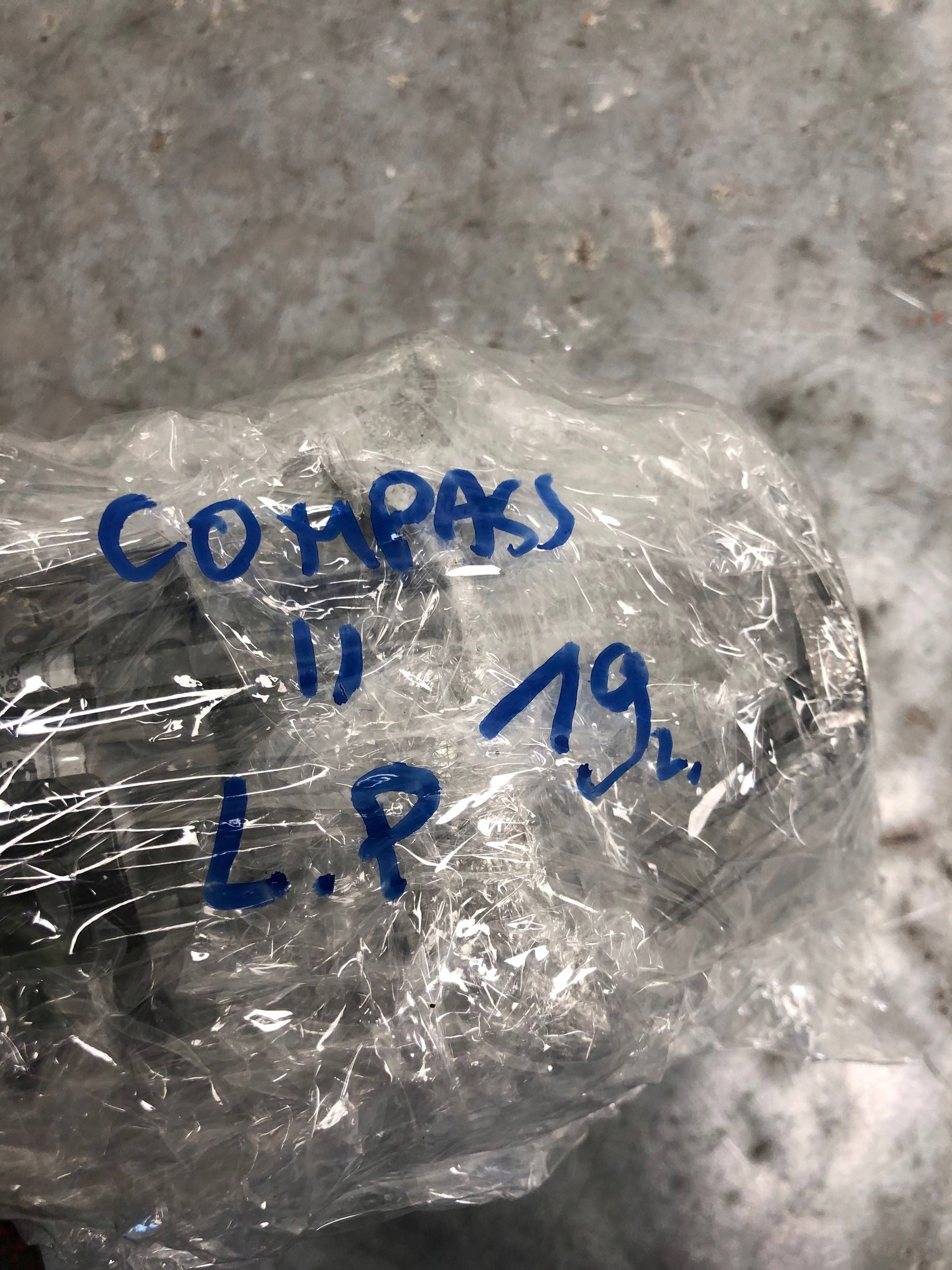 lens lights left front BI-XENON JEEP COMPASS II 1305323624