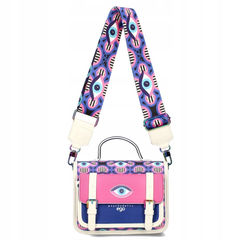 D55 torebka mała listonoszka Ego Illusia kuferek mini top handle bag