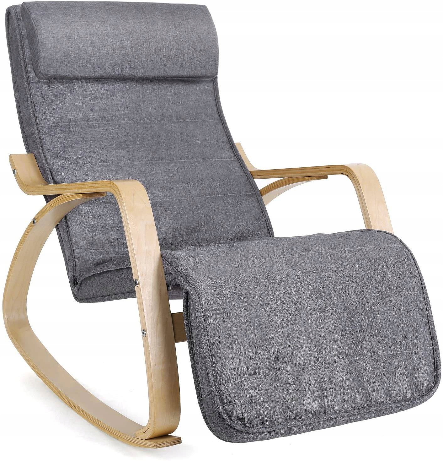 Elegantné relaxačné hojdacie kreslo s reguláciou