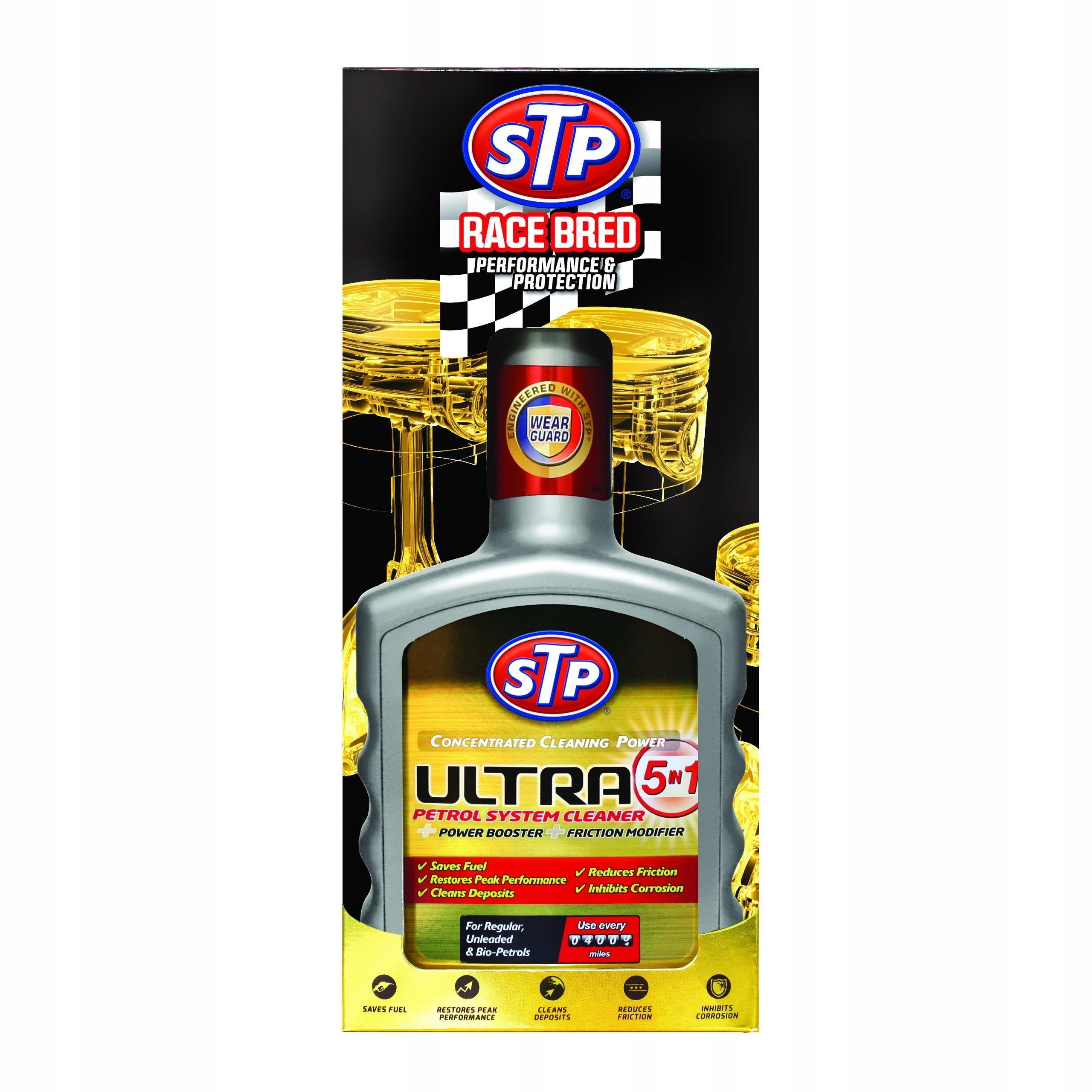 Stp Dodatek Do Benzyny 400ML Formuła Ultra 5 w 1