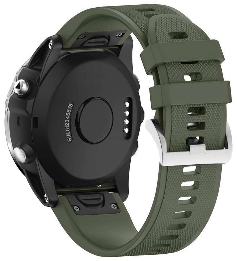 

Khaki Silikonowy Pasek Garmin Forerunner 945