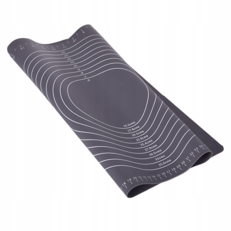 

Mata Stolnica Silikonowa XXL 40x60 cm SZARA-Duża