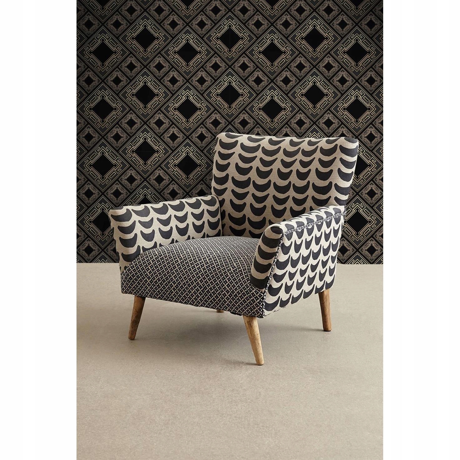 

Fototapeta ścienna Czarno-złote kafelki 208x146 cm