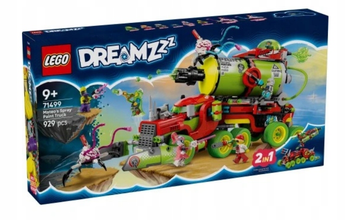 Lego 71499 DREAMZzz Sprayová Nákladní Vozidla Mateo