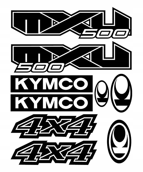 

Kymco Mxu 500 Naklejki