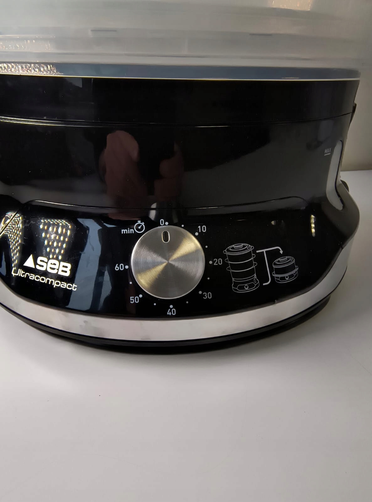 Parowar SEB VC204800 9 l czarny 800 W Moc 800 W
