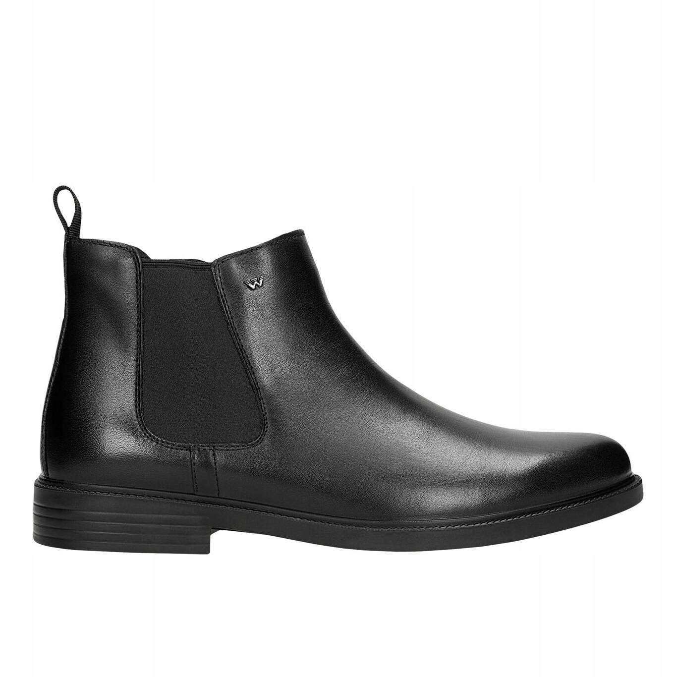 Černé pánské kožené dýky se zapínáním na zip vel. 41