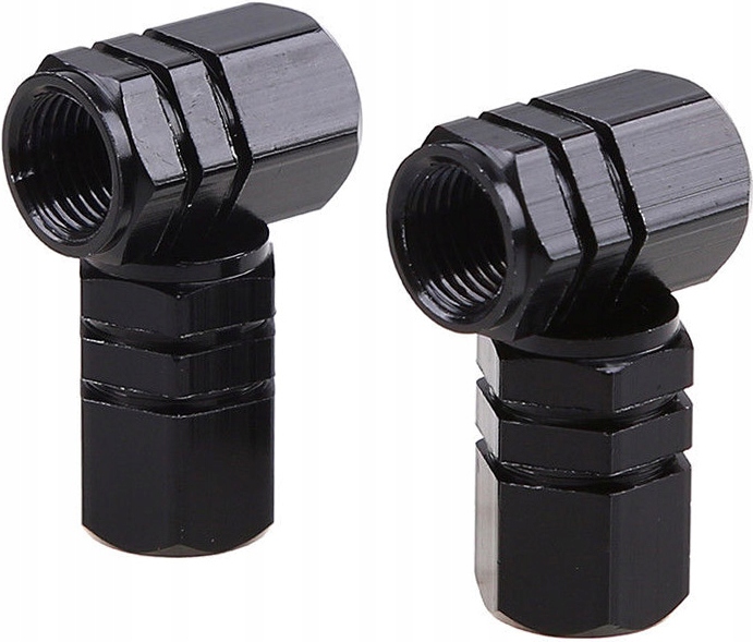 NAKRĘTKI NA WENTYLE ZAWORY KAPTURKI x4 CZARNE EAN (GTIN) 5903293022375