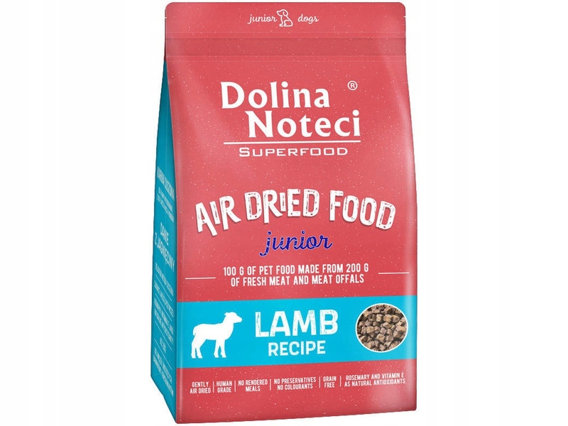 Karma dla psa Dolina Noteci Superfood Jagnięcina 5 kg
