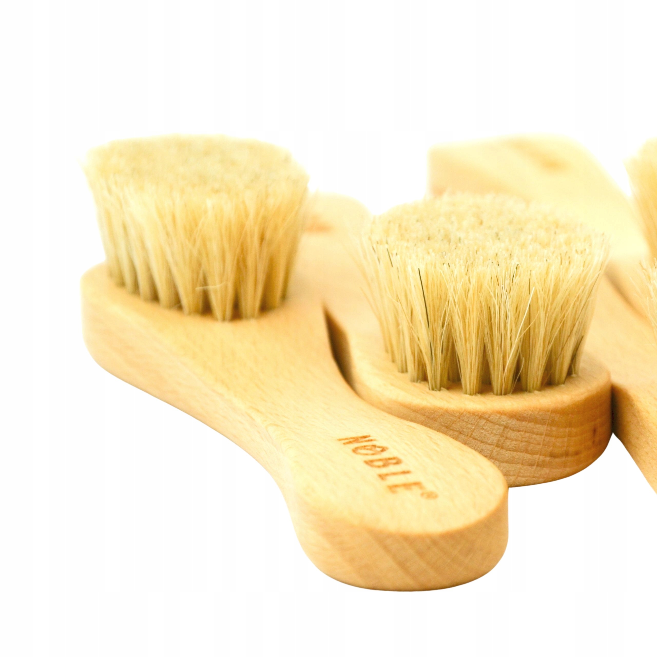 2x Szczoteczka Do Twarzy Masaż Na Sucho naturalny peeling NOBLE Kod producenta SCZ25T2