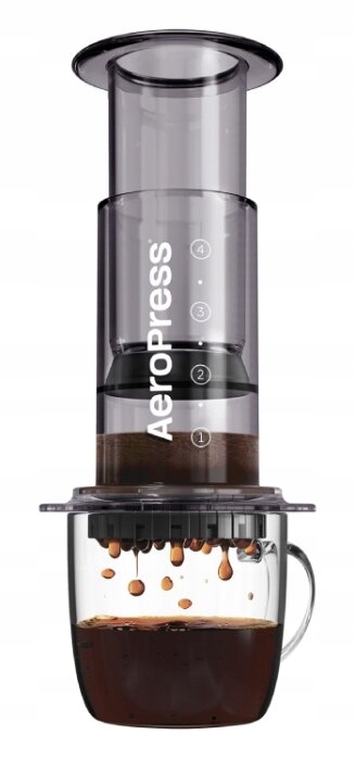 AeroPress Clear Zestaw Zaparzacz do kawy filtry