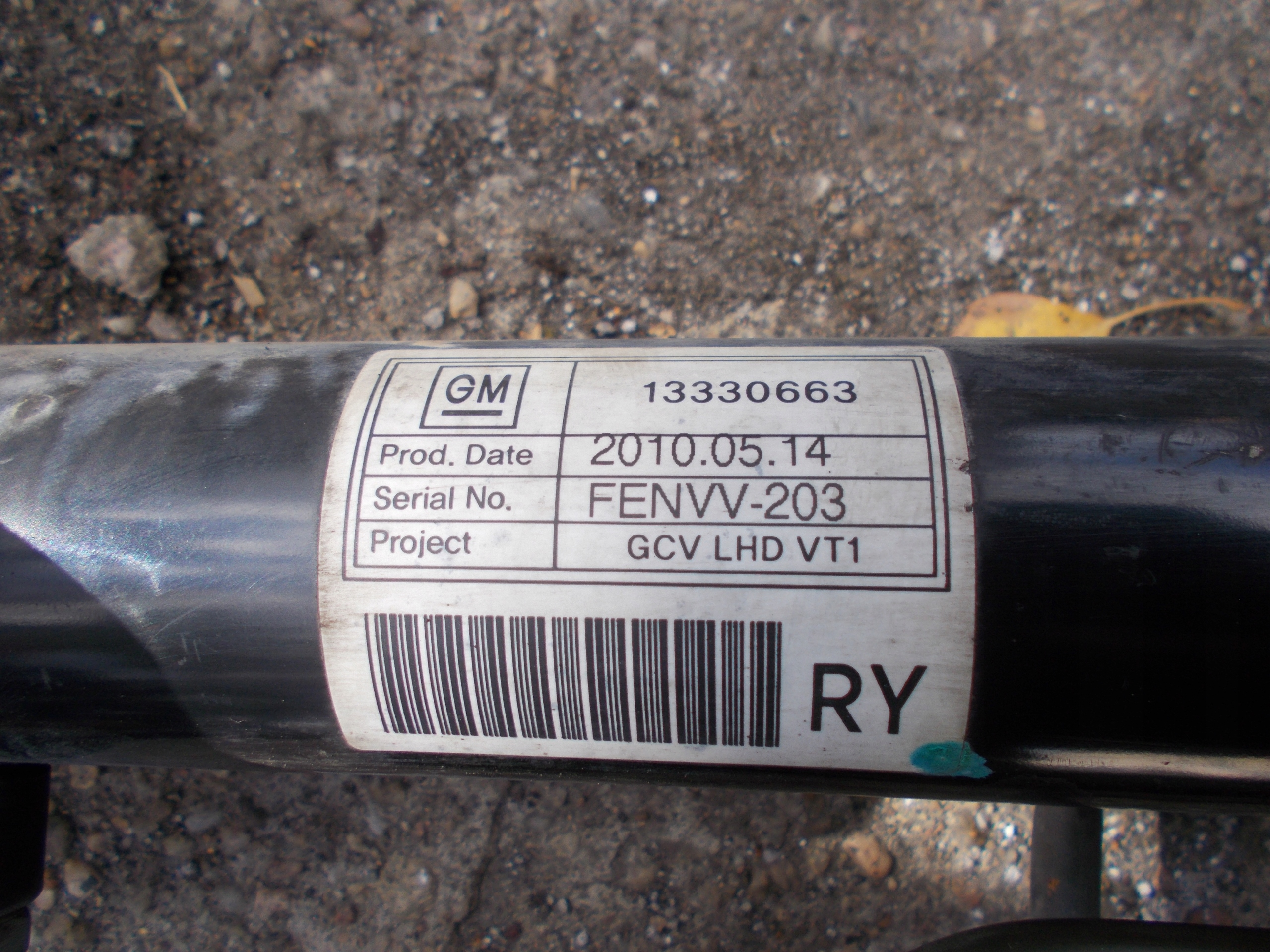 CHEVROLET CRUZE 2.0 D10R Boîter direction 13330663