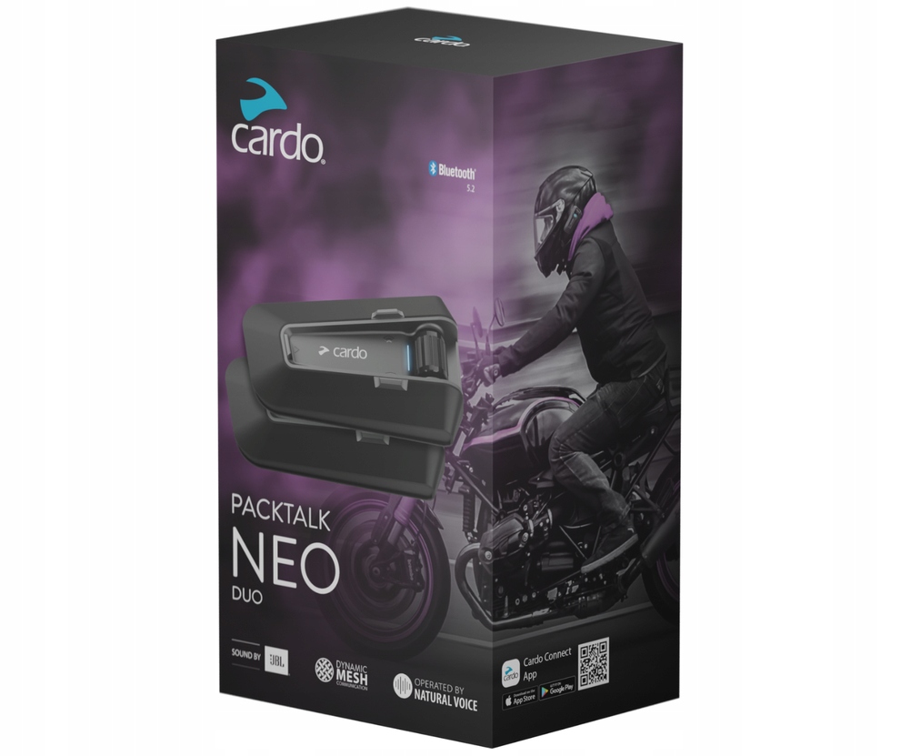 Motocyklový interkom Cardo Packtalk Neo Jbl Duo
