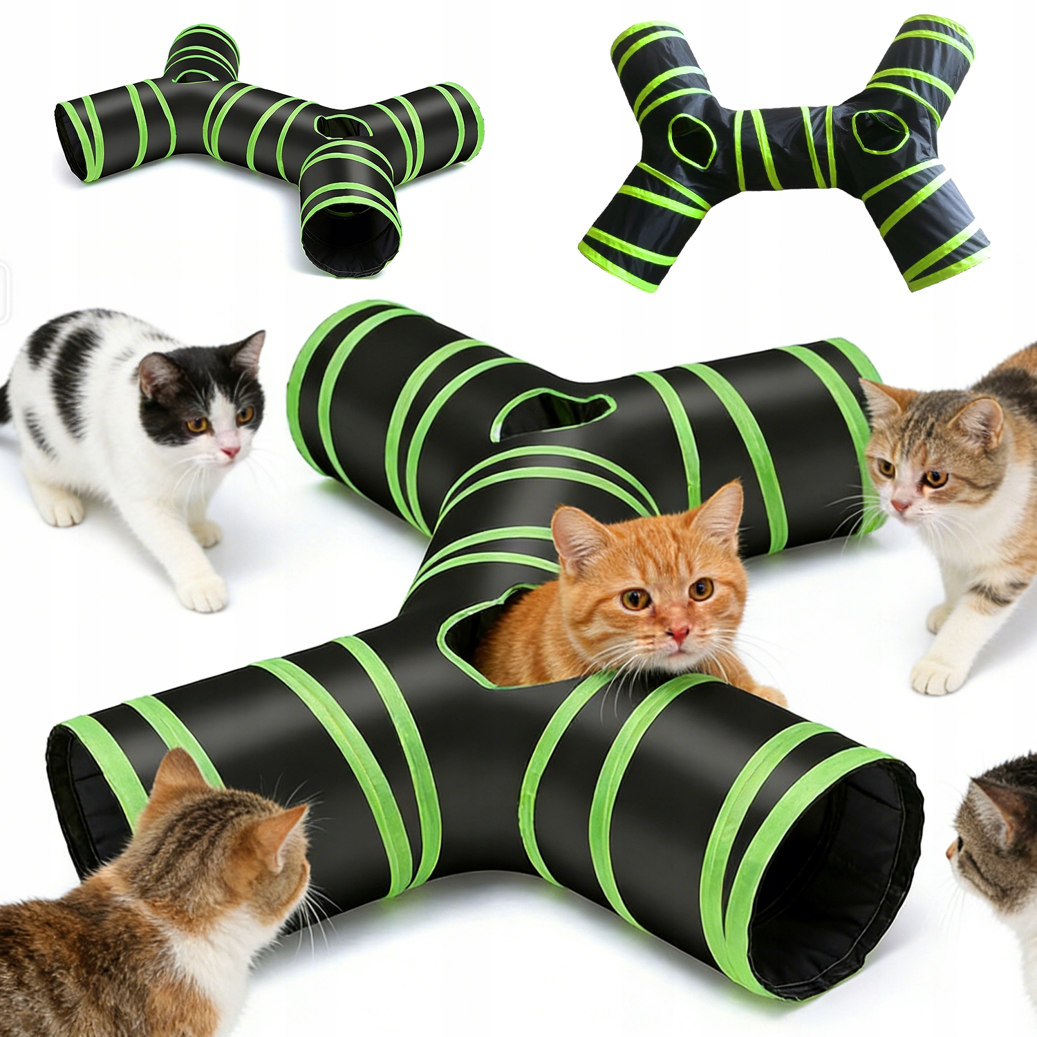 4CESTNÝ Interaktivní Tunel Pro Zvířata Pro Kočky A Králíky