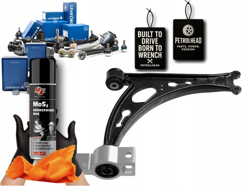 Rameno Vw Přední Golf 5 Pr 04- Lemforder #Petrolhead Pro+ Kit1