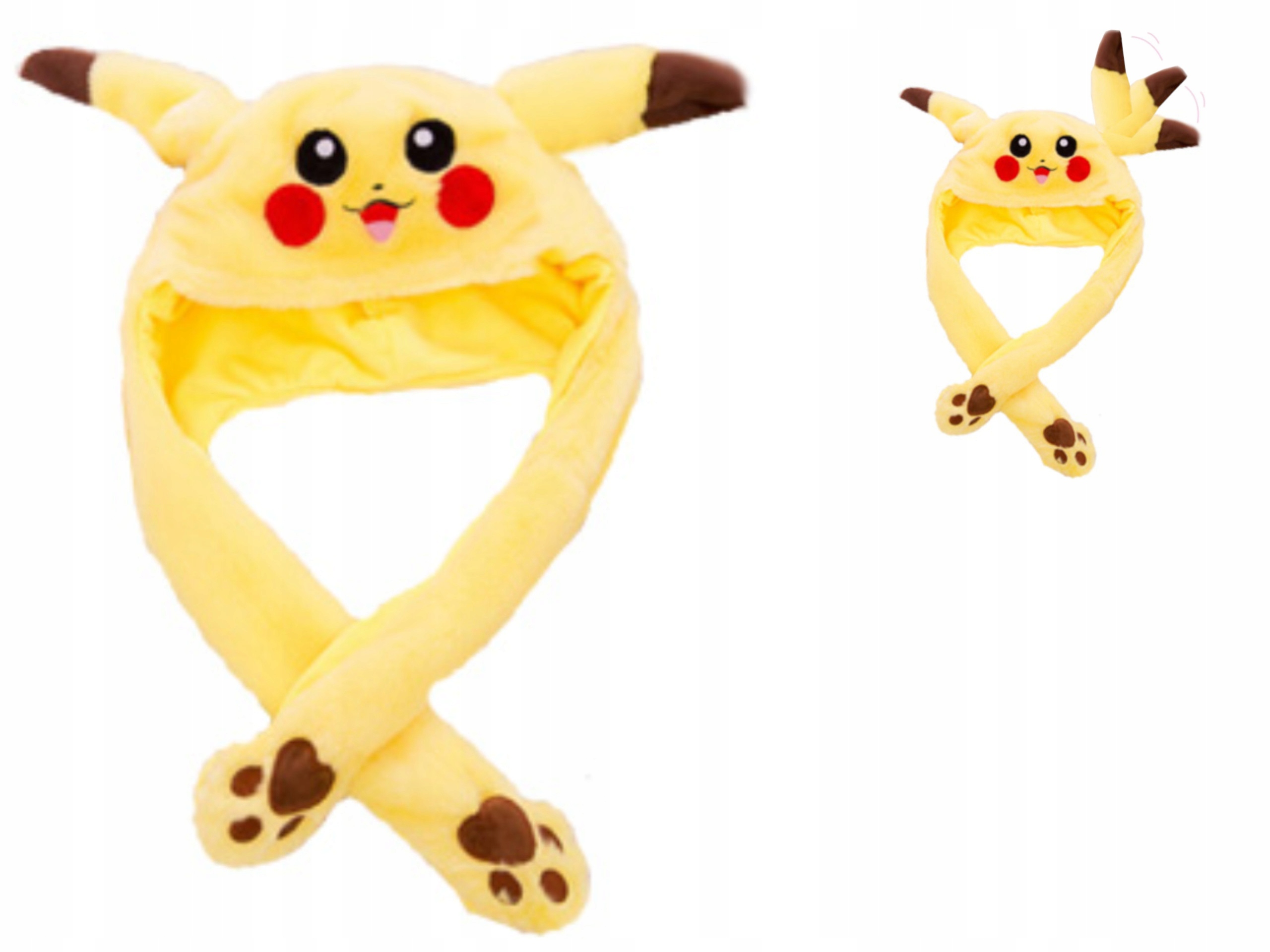 

Czapka Pikachu Z Ruchomymi Uszami Kigurumi