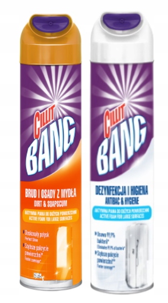 

Cillit Bang Aktywna Piana Zestaw 2X 600ML