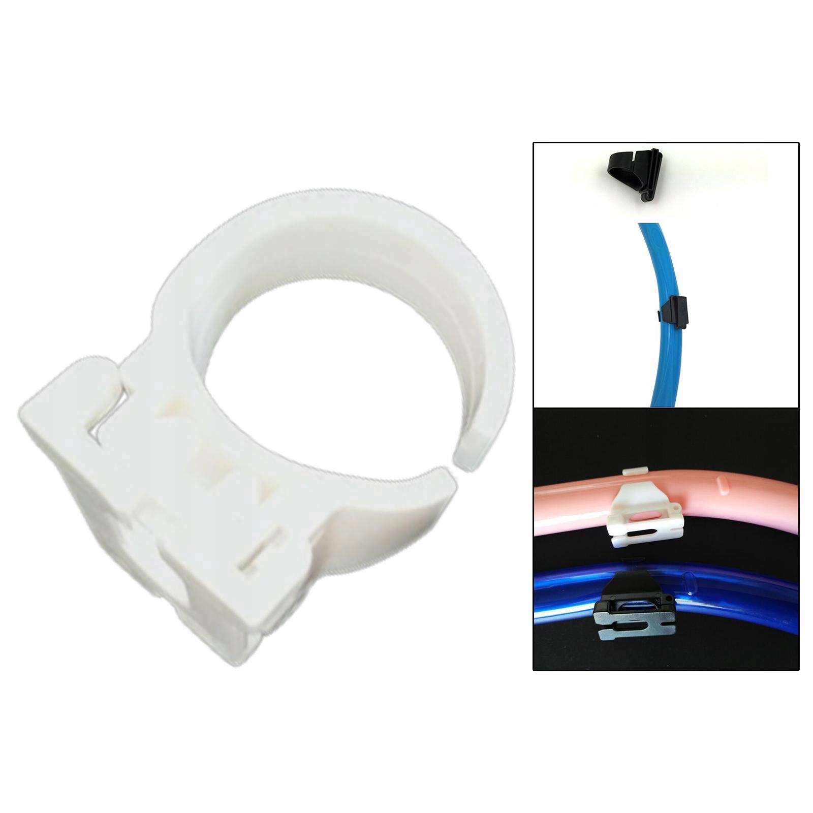 Snorkel Keeper Scuba Dive Universal Clip white Marka bez marki