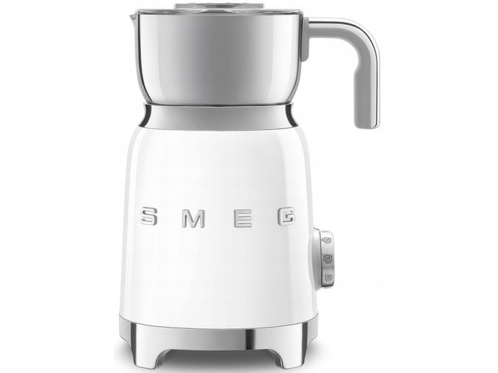 Indukčný napeňovač mlieka Smeg biely MFF11WHEU 600 ml