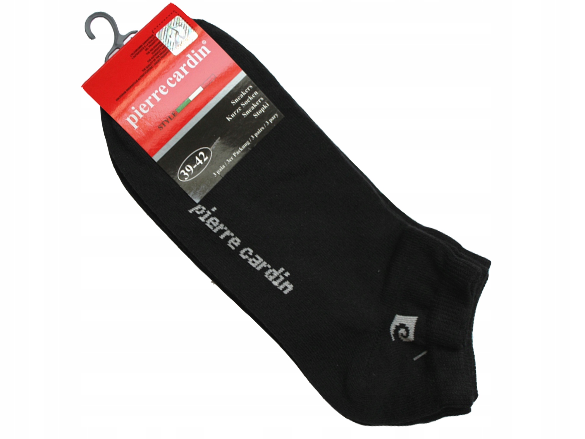 

Pierre Cardin Stopki męskie 3pak- roz.39-42 czarne
