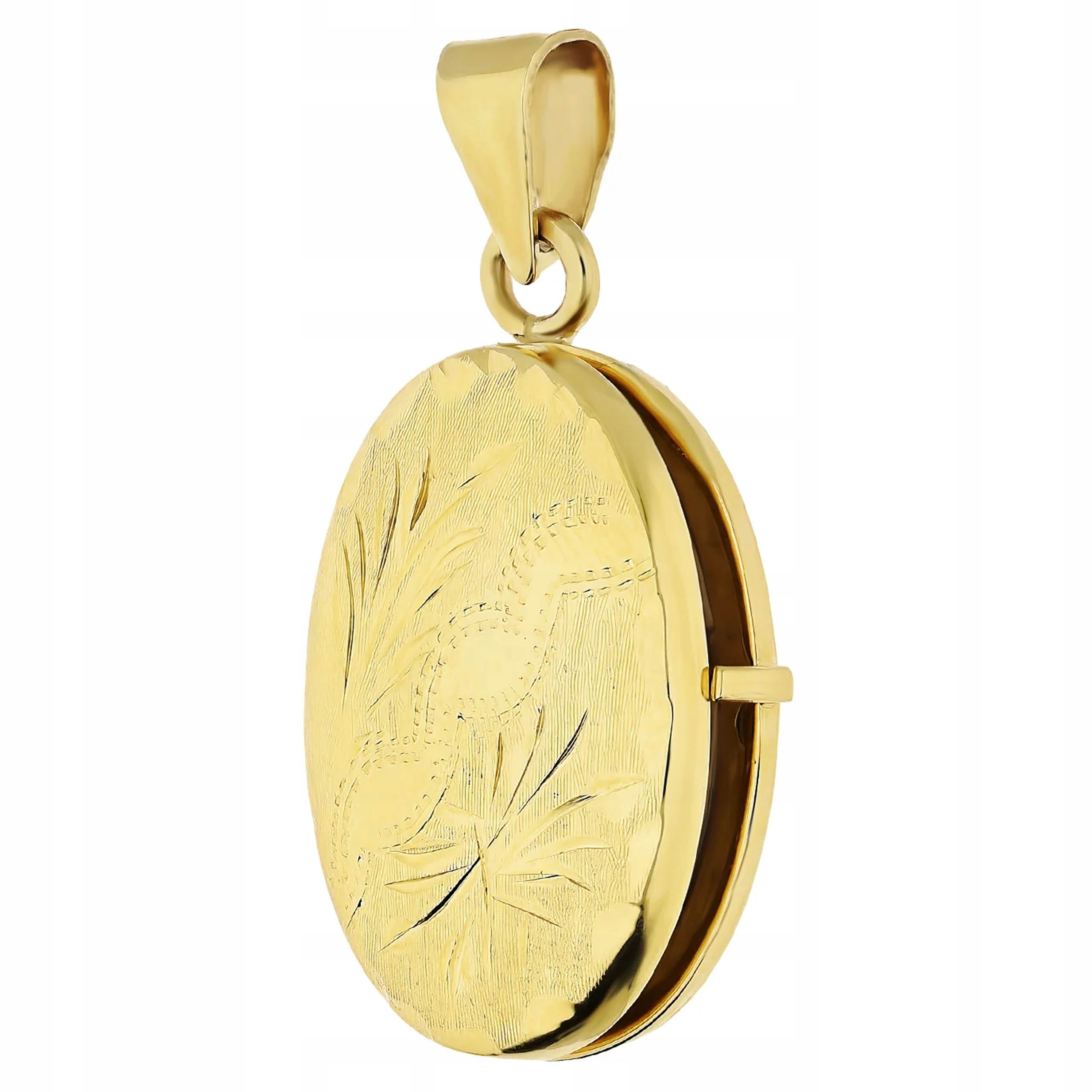 Přívěsek ze zlata 585, elegantní krabička, srdíčko jako dárek, módní vzor