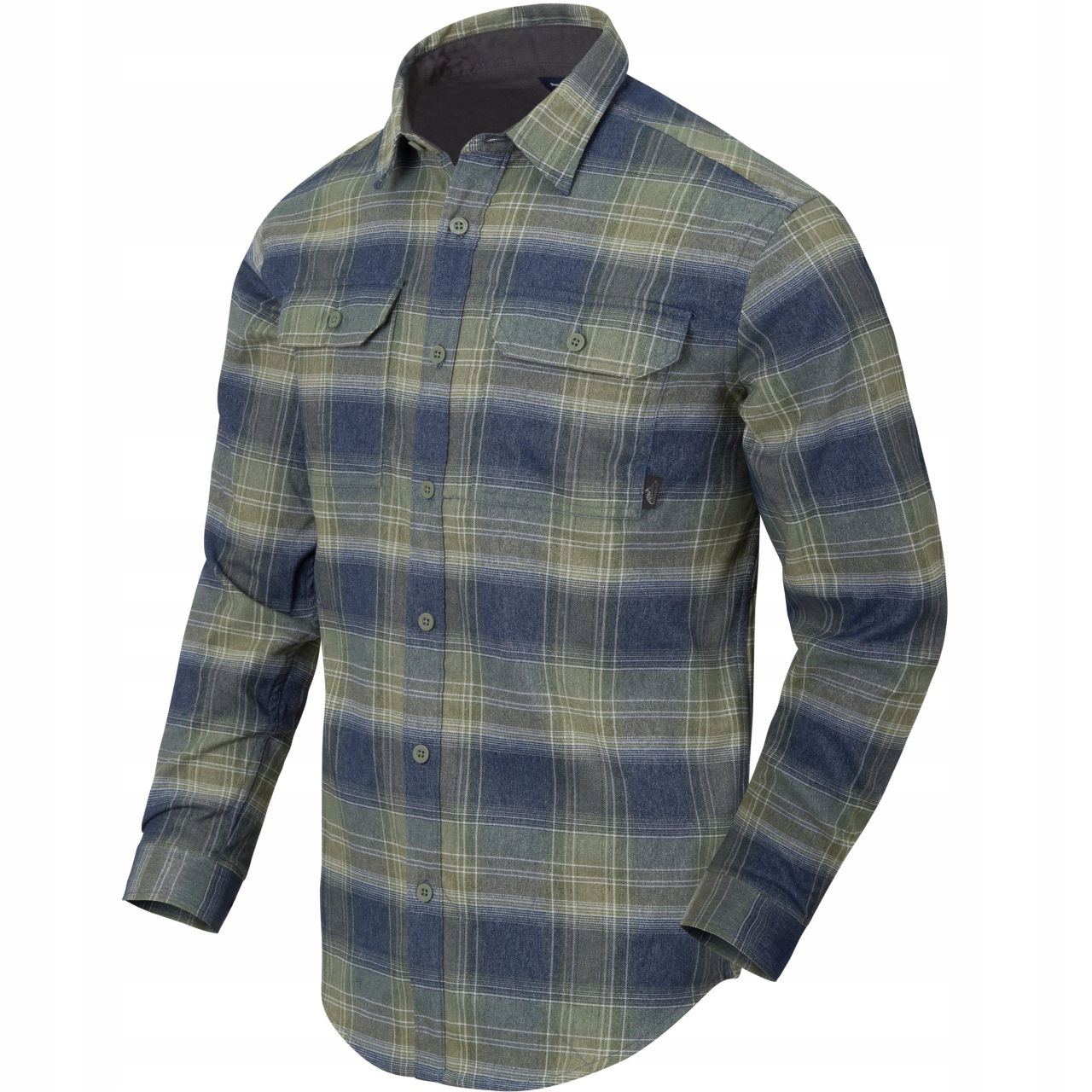 Koszula Helikon Greyman Shirt - Blast Blue S Rękaw długi rękaw