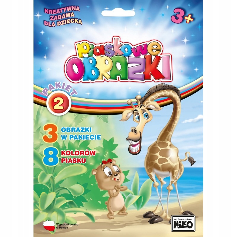

Niko Piaskowe obrazki Kolorowanki Pakiet 2